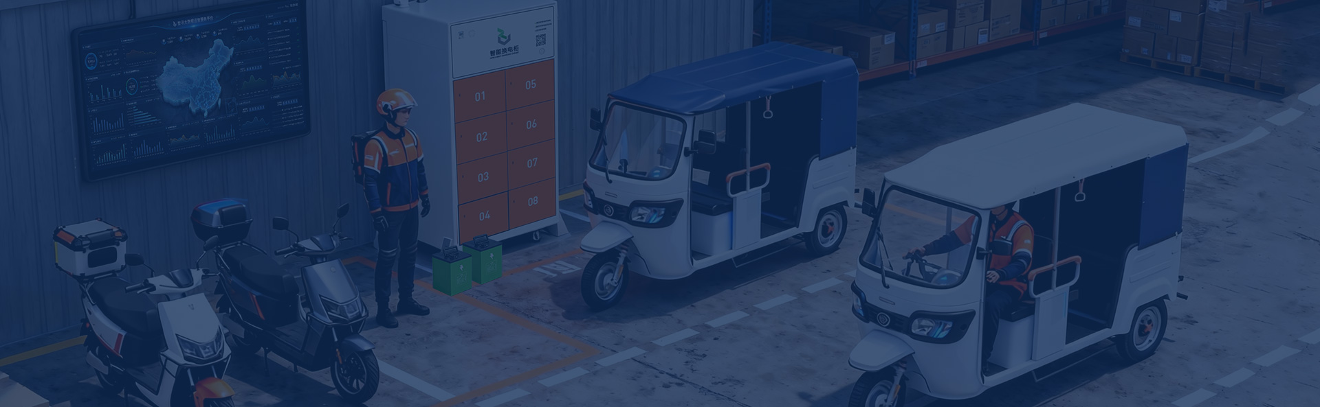 海外电摩快充运营解决方案