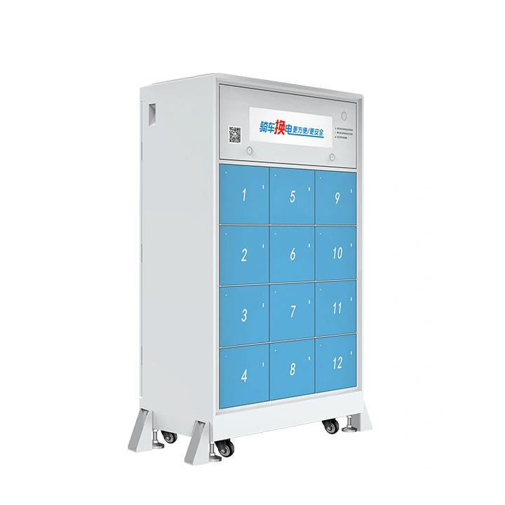 12仓智能换电柜-灯箱款